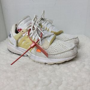 Nike Air Presto x OFF-WHITE  Mens Size 7.5 White Shoes Sneaker 2017 (AA3830-100)